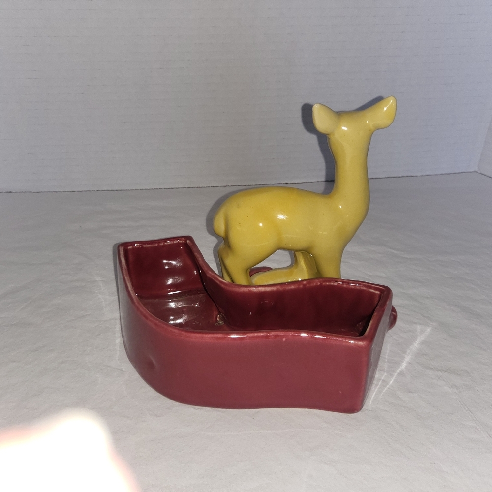 Shawnee Deer & Fawn Planter, Vintage 1950s - Picture 4 of 4